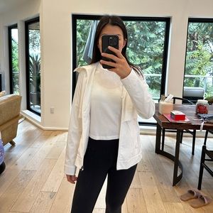 Lululemon White Jacket. Size 2